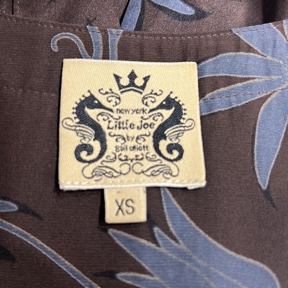 Little Joe Flower Silk Blouse - Picture 3 of 4